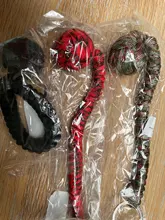 LLavero de seguridad para exteriores, cuerda de seguridad de autodefensa con rodamiento de bolas de acero negro Puño de mono