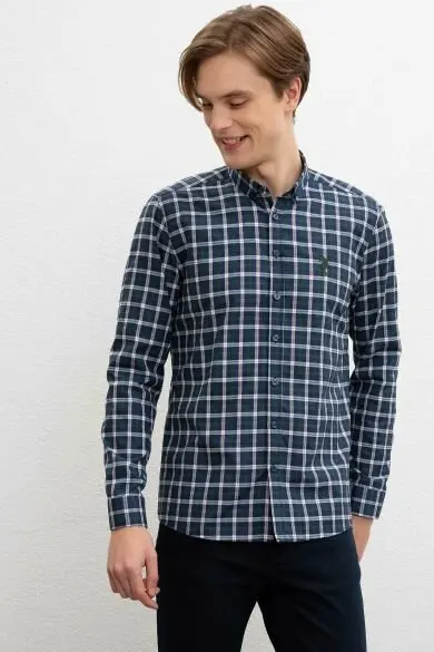 U.S. POLO ASSN. Мужской тканый гомлек