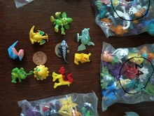 Figuras de acción de Pokémon Go para niños, 24/48/72/96/120/144, No se repiten, modelo de figuras de acción, juguete de Pikachu de 2,5-4cm, regalos de navidad