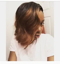 Rubia peluca con malla frontal Ombre pelucas de cabello humano cuerpo onda de encaje peluca con malla frontal 1B 30 cierre de la onda del cuerpo de la peluca Remy Ombre Peluca de pelo brasileño