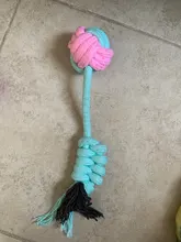 Toy Ball Rope Pet-Dog-Toys Molar Puppy Chew Traning Teeth Outdoor Funny-Tool Cotton 