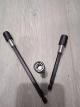 NEWONE-vástago hexagonal de 1/4 pulgadas, portapuntas de destornillador de liberación rápida, barra de extensión de 60mm, 100mm, 150mm