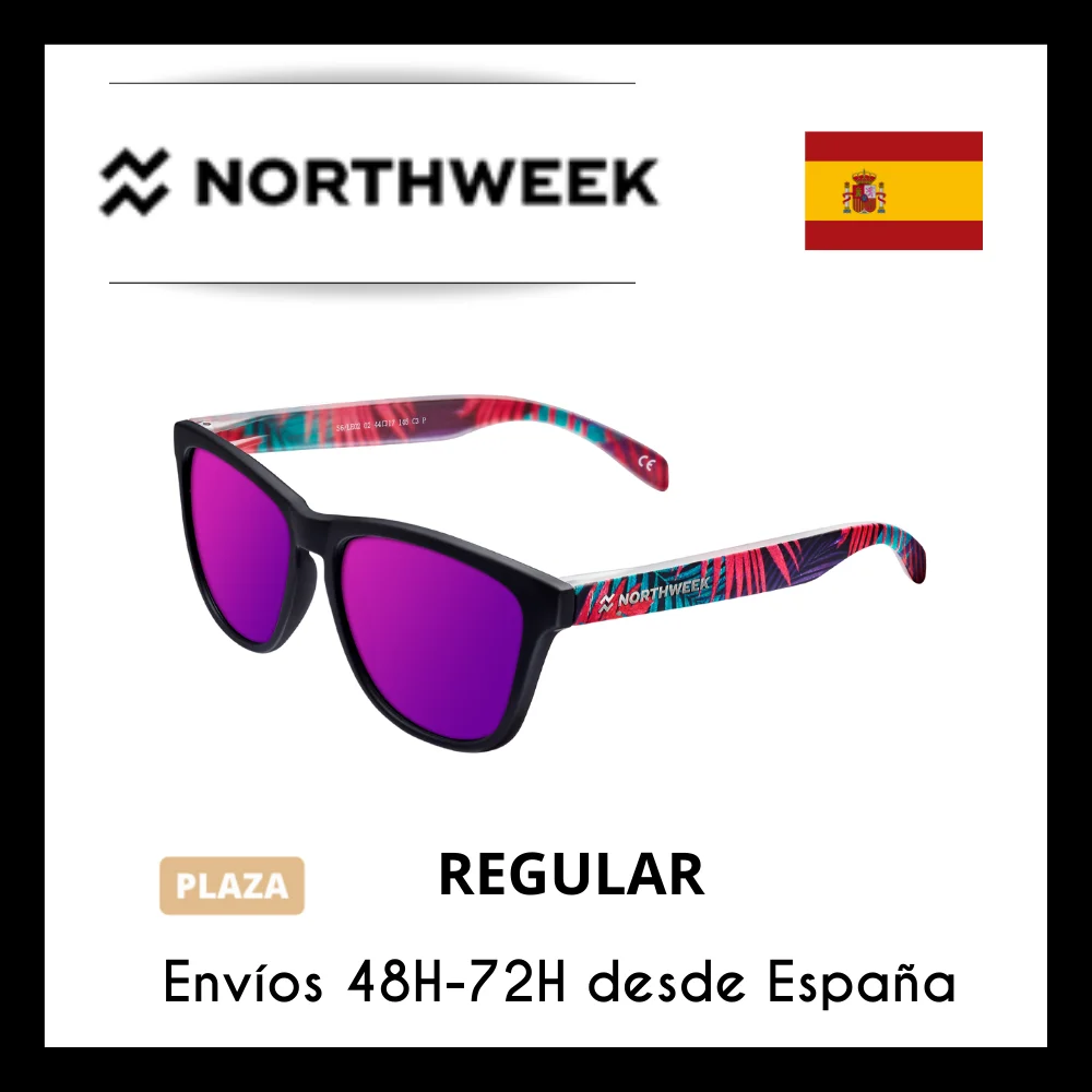 Обычные поляризованные солнцезащитные очки NORTHWEEK серии Jungle. Мужские для женщин.