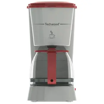 

Cafetiere with filter TECHWOOD TCA-685-gray and red