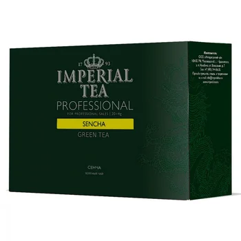 

Tea imperial tea professional "Sencha", Green melcolistova, 20 sachets