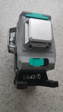 DEKO 12 líneas 3D nivel láser verde líneas horizontales y Cruz Vertical 520nm,Auto autonivelante, alta precisión (serie DKLL12tdP02)
