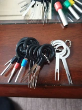 76/70/59/41/3 Uds Herramienta de extracción de Terminal de coche Puller Auto conjunto conductor Kit de herramienta para reparación automotriz Stylus de Pin de crimpado Extractor