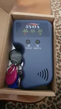 Copiadora RFID EM4100 de 125KHz, lector y programador duplicador + EM4305 T5577, tarjeta de identificación regrabable