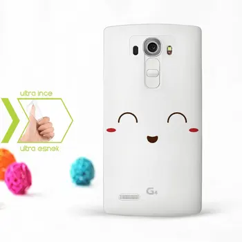 

Personalized LG G4 Slim Clear Silicone Phone Cover (Face Temalı-3)