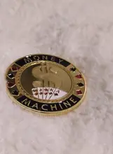 Protector de Metal para cartas de póker, accesorios para tarjetas de póker, recuerdo de Metal, fichas de póker, distribuidor de monedas, juego de póker