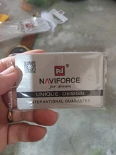 NAVIFORCE relojes deportivos para hombre superior de la marca de lujo de Cuero militar de los hombres reloj de pulsera de cuarzo Digital cronógrafo reloj Masculino