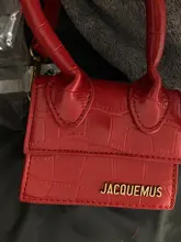 Jacquemus-Mini bolsos cruzados para mujer, bolso de marca famosa, de diseñador de lujo, con patrón de cocodrilo, 2021