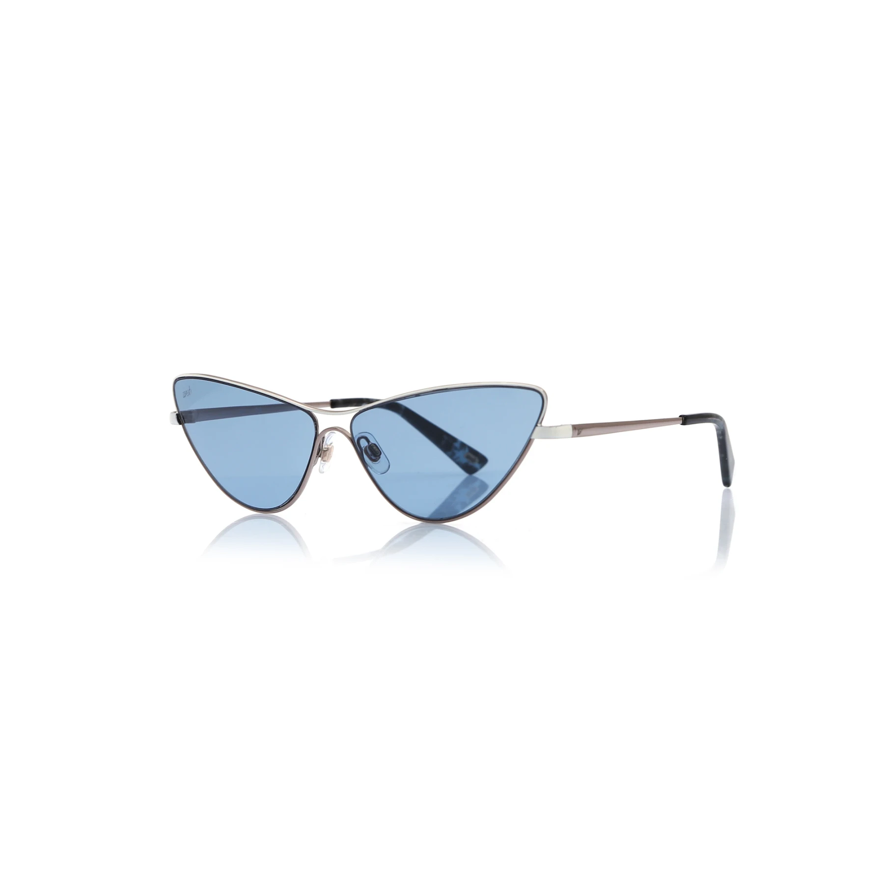 

Women's sunglasses w 0269 34v metal silver organic butterfly cat eye 65-13-140 web