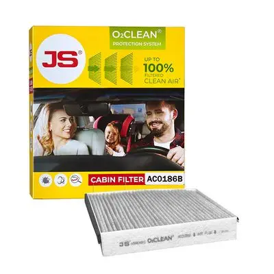 Cabin filter MB W246/W176 carbon O2Clean JS ASAKASHI AC0186B