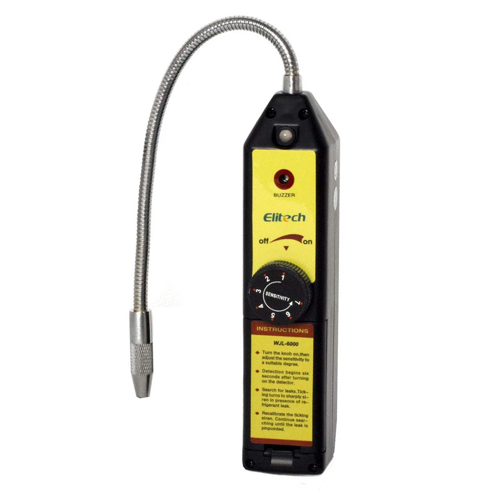 Elitech Wjl6000 Freon Leak Detector Halogen Leak Detector Refrigerant