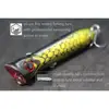 wLure Fishing Lure Topwater Popper Crankbait Carp Fly Fresh Water Sea Insect bait Fake lure Ice Lure Fishing 8cm 12g T683 ► Photo 3/6