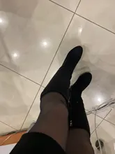 Velvet Leggings Warm-Pants Legins-Through-The-Meat Winter Womens Thick 