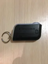 Llavero para mando a distancia LCD Vertical A93, sistema de alarma antirrobo para coche, bidireccional, rusa, A93