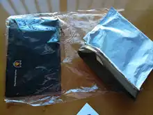 Bolsa de documentos a prueba de fuego. Bolsa de efectivo segura resistente al agua y al fuego con revestimiento de silicona antipicazón. A prueba de almacenamiento seguro