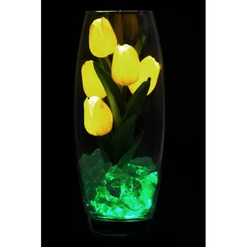 

Led tulips 5 pcs Yellow (green)