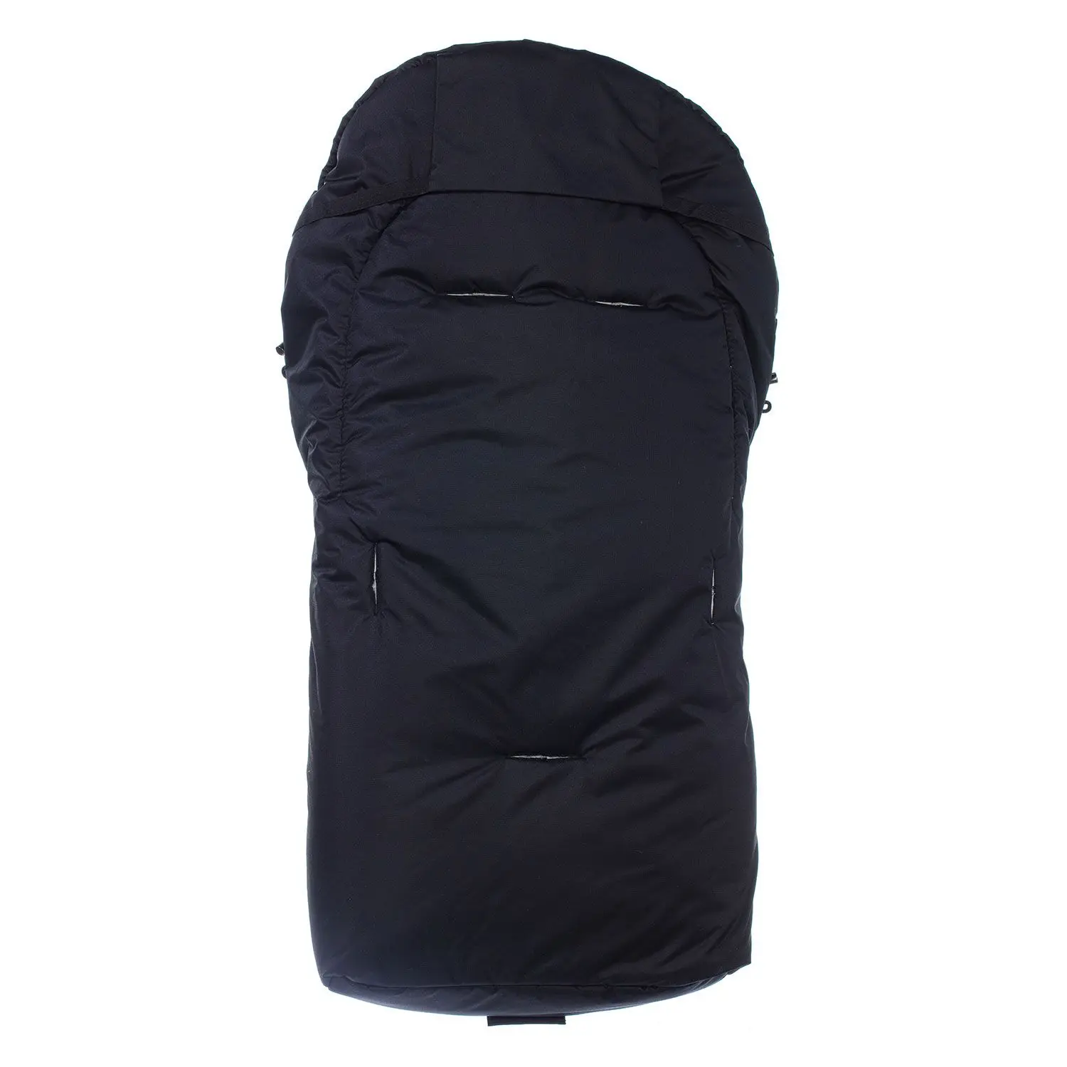 Конверт зимний меховой Nuovita Tundra Bianco(Nero/Черный