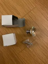 Wardrobe Handles Hardware Drawer Pull Cupboard Glass-Knobs Cabinet-Door Crystal Diamond-Shape