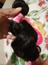 Beaufox-extensiones de ondas sueltas brasileñas, 3 mechones de pelo humano con cierre, extensión de cabello Remy 4x4