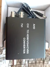 Cámara de Video convertidor 720P 1080P TVI/AHD/CVI a HDMI/CVBS/VGA convertidor de bucle TVI/AHD/CVI de salida