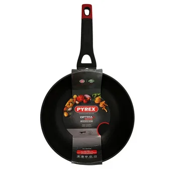 

Wok Pan Pyrex Optima+ 28 Cm Aluminium 3,5 Mm