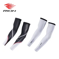 RION Unisex Running Basketball Breathable Arm Sleeves Fitness Sports Arm Cover Outdoor UV Protection Cycling Arm Warmers 2 Pairs 1