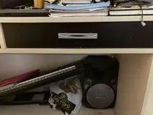 Geometric Wallpaper Stick Drawer-Liner-Roll Self-Adhesive Hexagon Black White Haohome