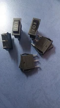 Boat Rocker-Switch ON-OFF-ON 3-Position KCD3 BLACK SPDT X 3-Pin 125V 5pcs 250v/20a 15A