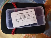 Surtido de tornillos de cabeza redonda, juego de tuercas Din912, M2, M2.5, M3, color negro, 300 unidades/lote