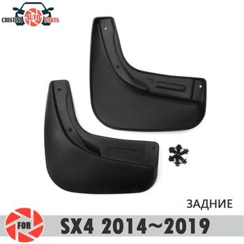 

Car mud flaps for Suzuki SX4 2014~2019 mudflaps splash guards mud flap rear mudguards fender car accessories