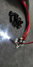 Plastic-Holder Round Water Pre-Wired 10-100pcs DC 12V with Clear LED Blue/rgb 3mm/5mm