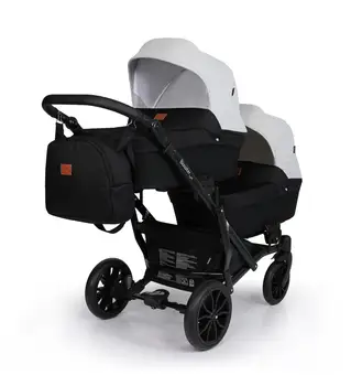 

Stroller bebe Twin 3 piece Booster, chair walkabout, carrycot and babasling