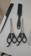 Juego profesional de peluquería, tijeras de corte de pelo, peine, tijeras de adelgazamiento, dientes planos, herramientas de estilismo, 4 Uds.
