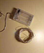 Light Garland Led-Strip Battery-Operated Christmas-Decoration Outdoor 10M 2M 5M Home