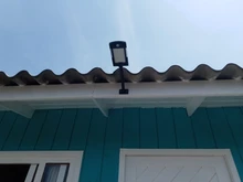 Solar-Lamp House Security-Lighting Wall Street Yard Garden Outdoor Waterproof Wireless