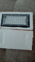 100W LED Floodlight Street-Lamp IP65 Waterproof AC220V 50W Warm Cold RGB 240V