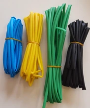 Tubing-Tube Sleeving-Wrap-Wire Connector-Repair Heatshrink Black Blue Green 10mm-Diameter