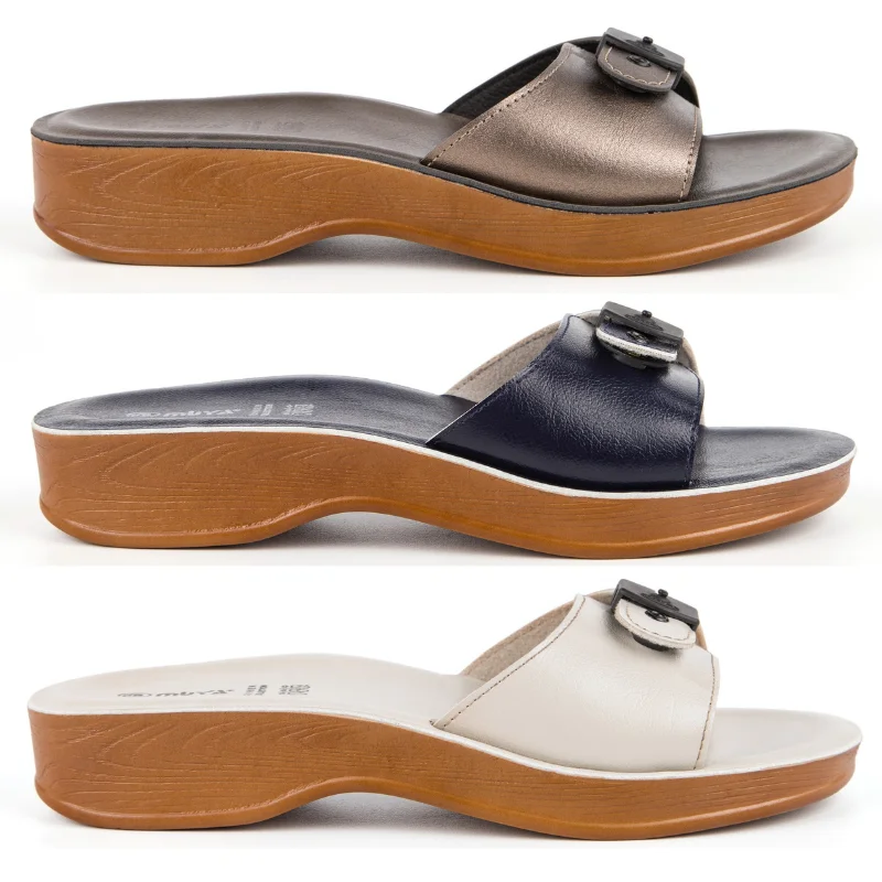 Zapatillas de verano para mujer, Sandalias de tacón, chanclas de tacón,  2022|Zapatillas| - AliExpress
