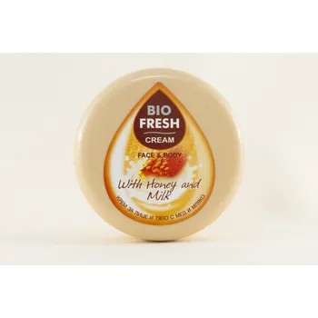 

HONEY cream AND MILK Moisturizing Facial and Body, 250 ml.