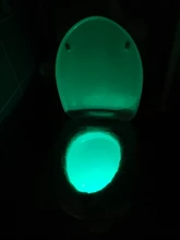 Toilet-Light Motion-Sensor WC Smart Bathroom Backlight for with LED 16/8-Color