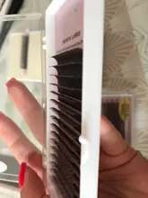 Yelix 16 filas marrón extensión de pestañas postizas pestañas individuales extensiones naturales para pestañas para building