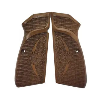

Belgium Browning Laser Cutting Walnut Tree Wooden Grip Model.48
