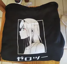 Sudadera con capucha para hombre y mujer, Darling In The Franxx Unisex, Zero Two