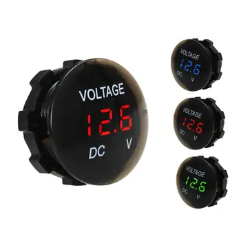 

Modified Smart Car Battery Voltmeter Dc Led Digital Display 12V Motorcycle On-Board Voltmeter Detector