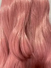 BCHR-Peluca de cabello sintético para mujer, cabellera artificial de onda larga para Cosplay, color rubio, azul, rosa, gris, púrpura, Gren, naranja, negro y marrón, para Halloween