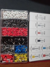 Terminator-Kit Wire-Ferrules Tubular Bootlace Electrical Crimp 1640pcs Box-Packed